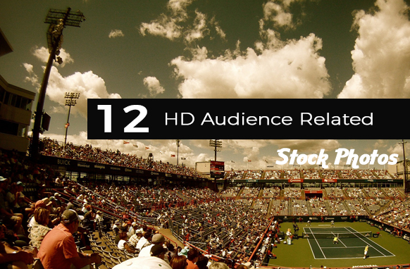 12 HD Audience Related Stock Images