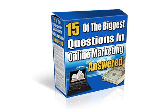 15 Of The Biggest Questions In Online Marketing Answered