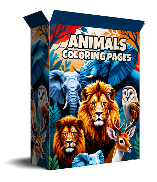 200+ Animal Coloring Pages for Kids