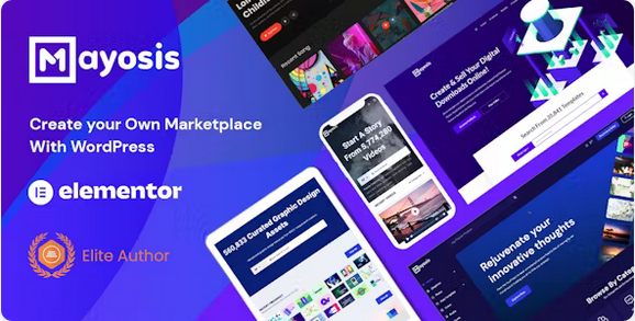 Mayosis Digital Marketplace Theme