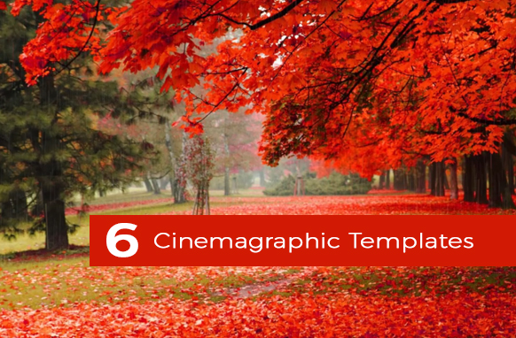 6 Cinemagraphic Templates