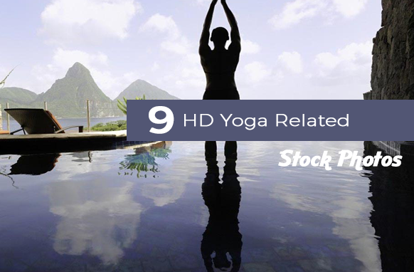 9 HD Yoga Related Stock Photos