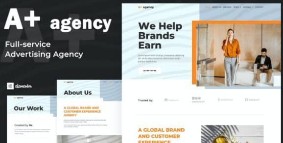 A-Plus Creative Agency Elementor Template Kit