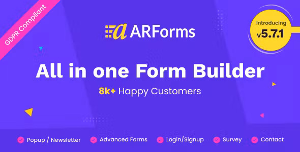 ARForms WordPress Form Builder Plugin