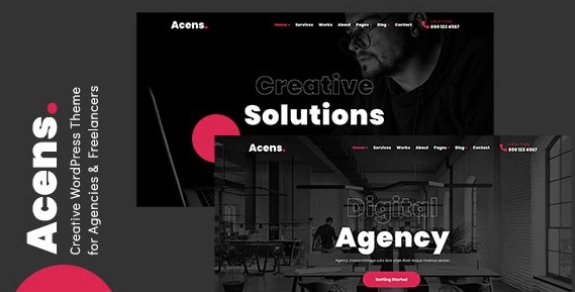Acens – Creative Agencies WordPress Theme