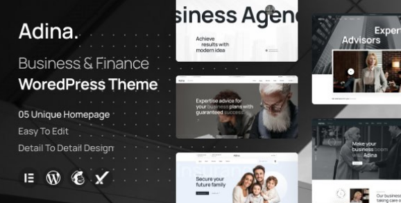 Adina – Business & Finance WordPress Theme