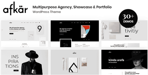 Afkar Creative Portfolio WordPress Theme