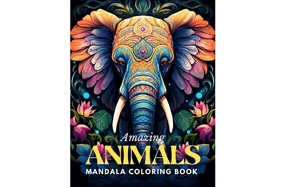 Amazing Animals Mandala Coloring Book