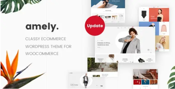 Amely Fashion Shop WordPress Theme