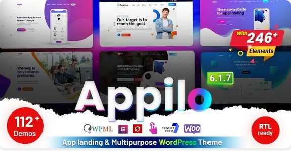 Appilo App Landing Page Theme