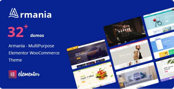 Armania Elementor WooCommerce Theme