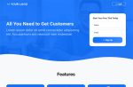 Beautiful HTML Landing Page Volume 5