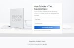 Beautiful HTML Squeeze Page Volume 6