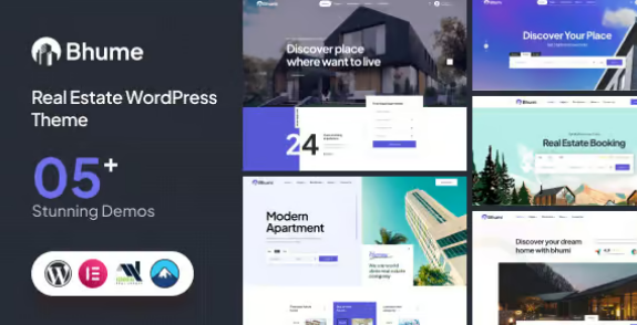 Bhume Real Estate WordPress Theme
