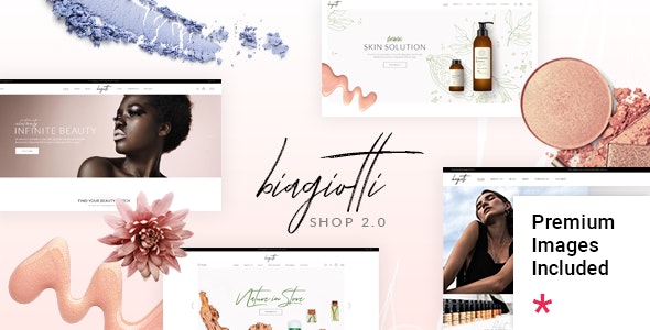 Biagiotti Beauty and Cosmetics Theme