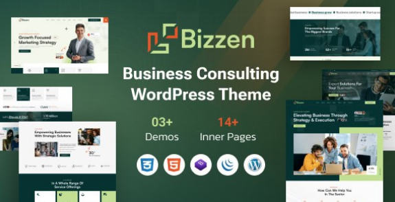 Bizzen - Business Consulting WordPress Theme