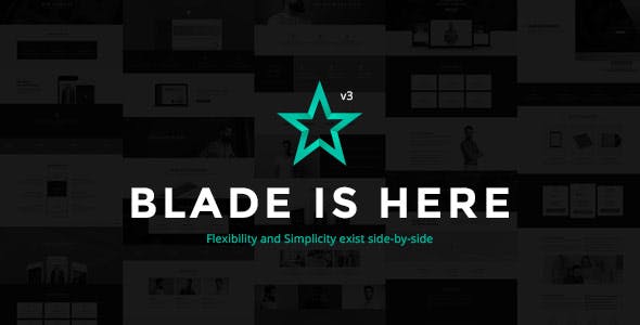 Blade Responsive MultiFunctional Theme