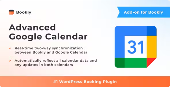 Bookly Advanced Google Calendar Addon