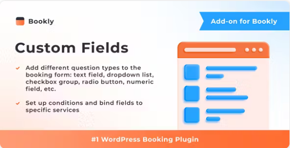Bookly Pro Custom Fields Addon