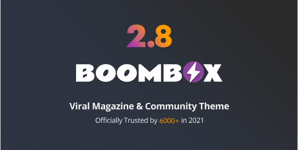 Boombox Viral Magazine WordPress Theme