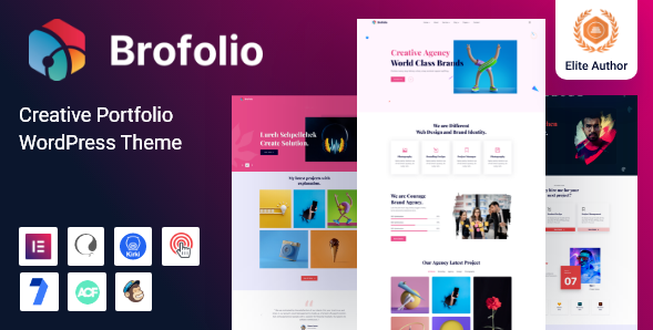Brofolio – Creative Portfolio WordPress Theme