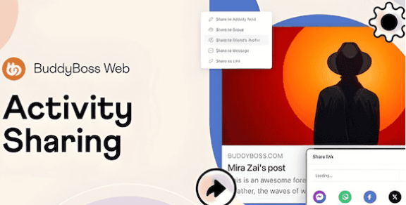BuddyBoss Sharing