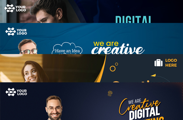 Business Horizontal Ad Templates