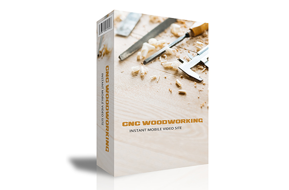 CNC Woodworking Instant Mobile Video Site