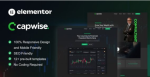 CapWise – Trading & Investment Elementor Pro Template Kit