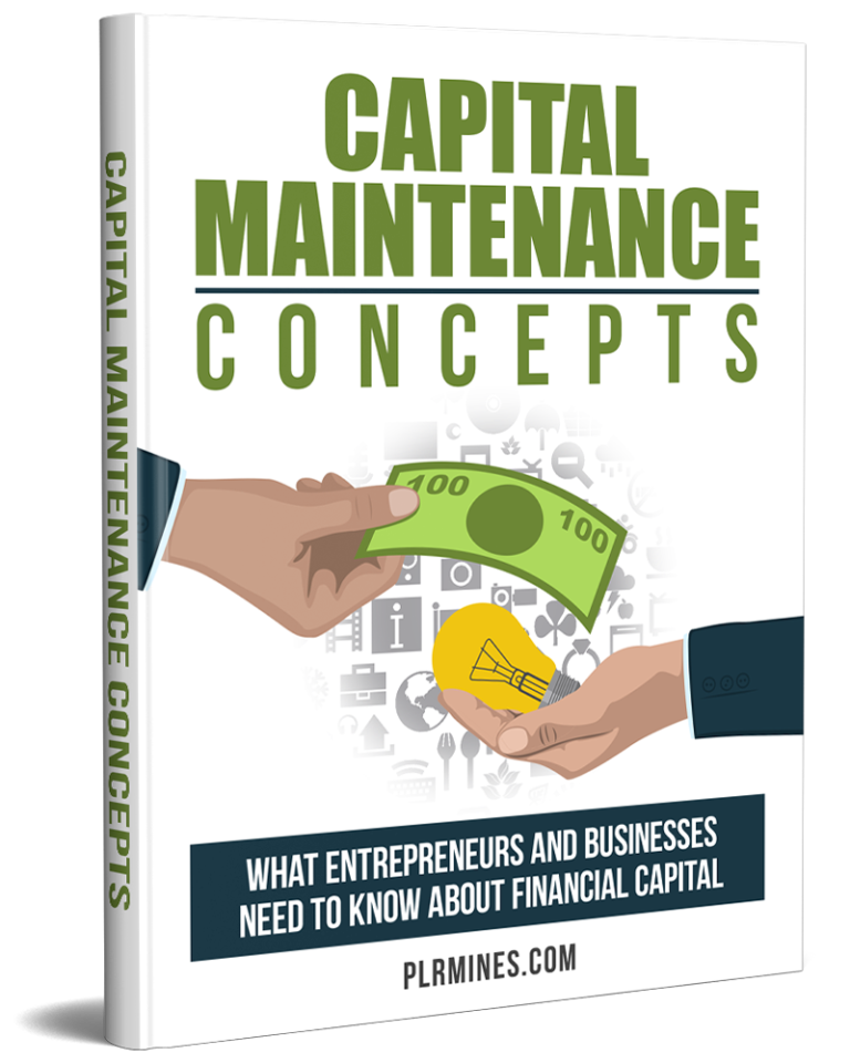 Capital Maintenance Concepts