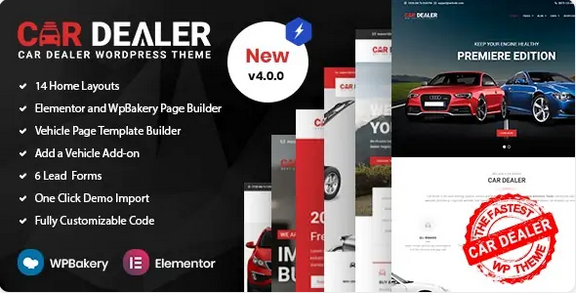 Car Dealer Automotive Responsive Theme