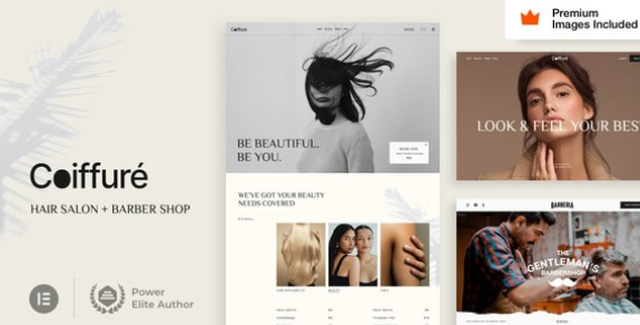 Coiffure - Hair Salon & Barber WordPress Theme