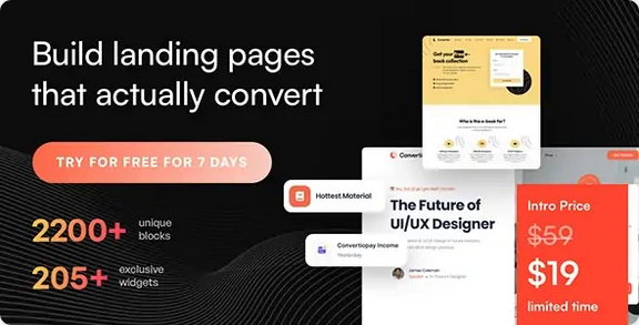 Convertio Conversion Landing Page Theme