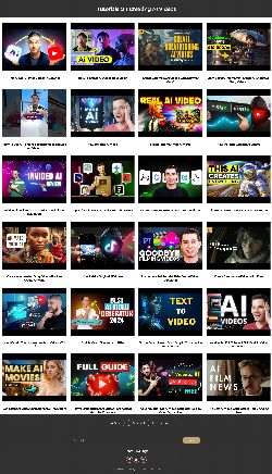 Create AI Videos Instant Mobile Video Site