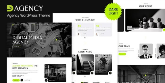 Dagency - Digital Agency WordPress Theme