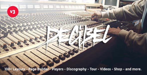 Decibel Professional Music Theme