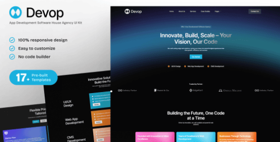 Devop – App Development & Software House Elementor Template Kit