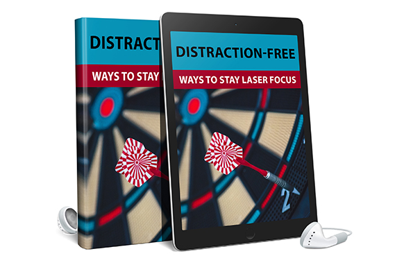 Distraction Free Ways To Stay Laser Focus AudioBook and Ebook