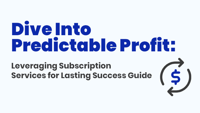 Dive Into Predictable Profit