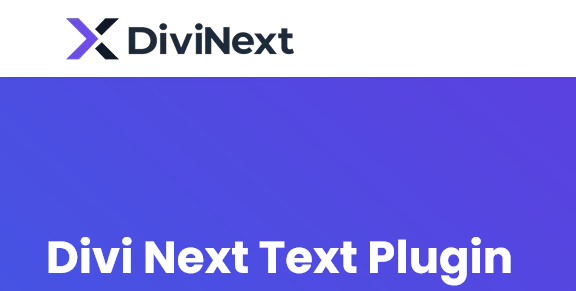 Divi Next Texts