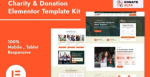 DonateAlfa – Charity & Donation Elementor Pro Template Kit