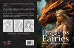 Dragons and Fairies Fantasy Coloring Book