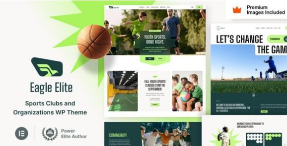 EagleElite Sports Club WordPress Theme