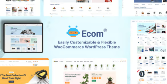 Ecom - Multipurpose WooCommerce WordPress Theme