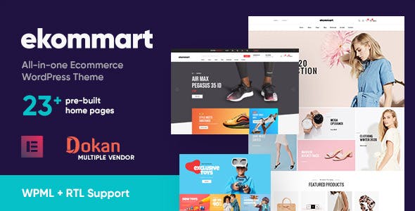 Ekommart AllInOne eCommerce Theme