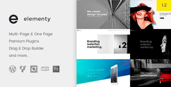 Elementy Multipurpose One & Multi Page WordPress Theme