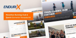 Endurix – Marathon Running Club & Sports Elementor Template Kit