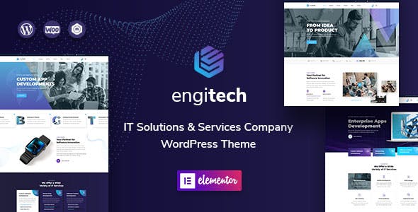 Engitech IT Wordpres Theme