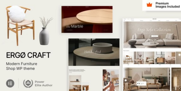 ErgoCraft – Furniture Shop WordPress Theme