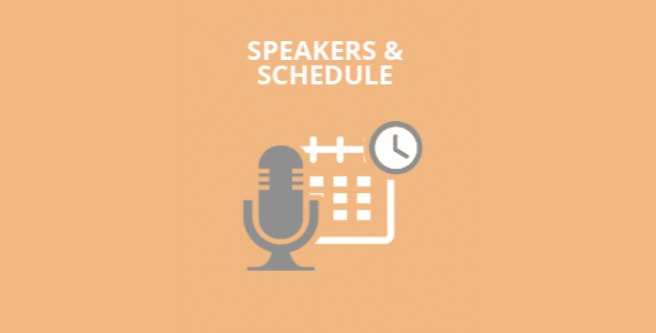 EventON Speakers And Schedule Addon